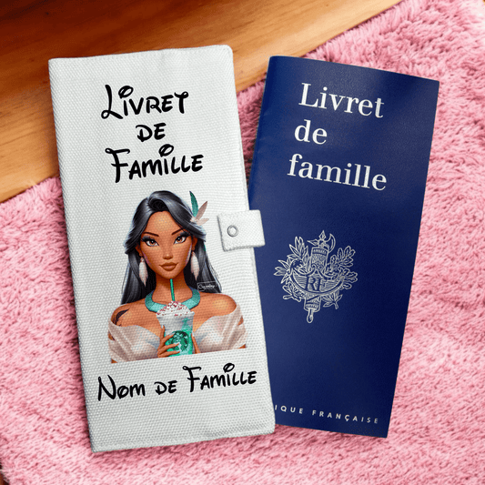 Protège livret de famille - Pocahontas