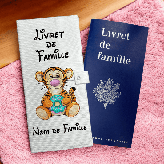 Protège livret de famille - Tigrou