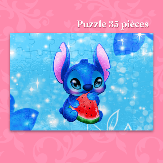 Puzzle Stitch Fruity