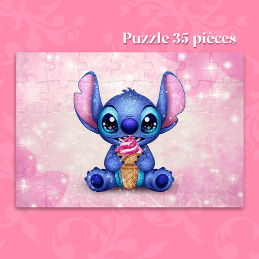 Puzzle Stitch Ice Cream