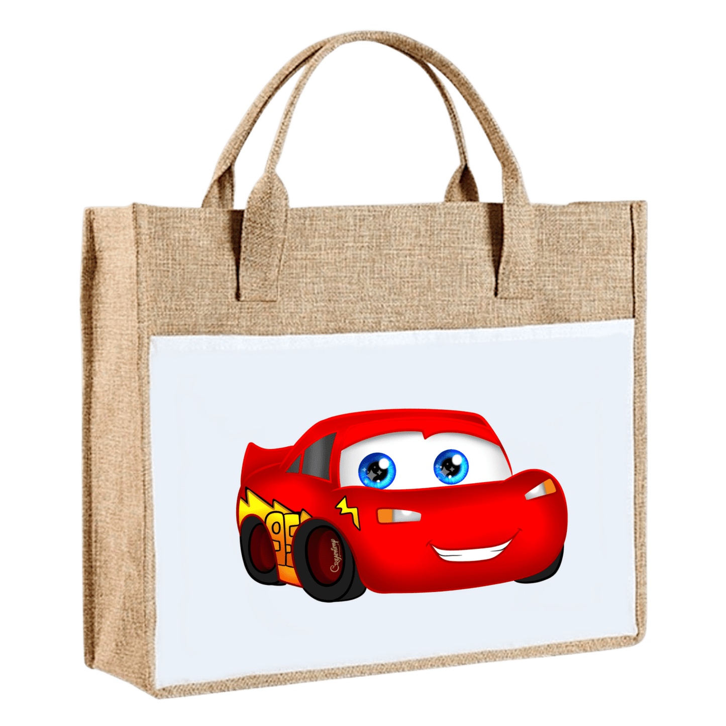 Sac en toile de jute - Cars