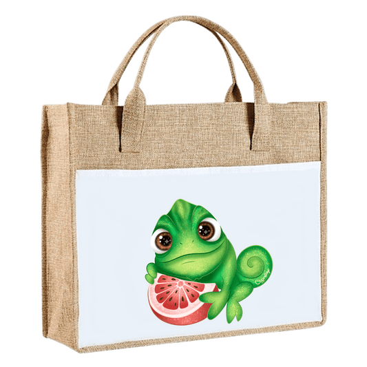 en toile de jute raiponce