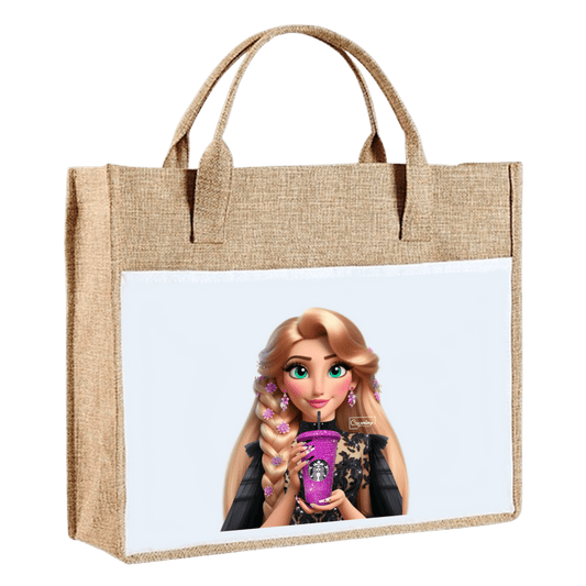 Sac en toile de jute - Raiponce