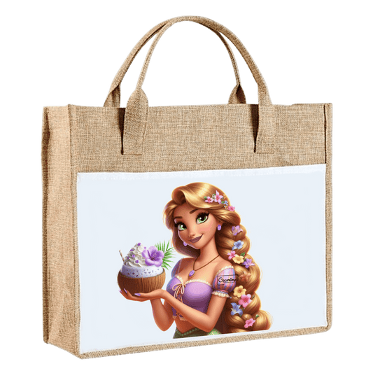 Sac en toile de jute - Raiponce Summer
