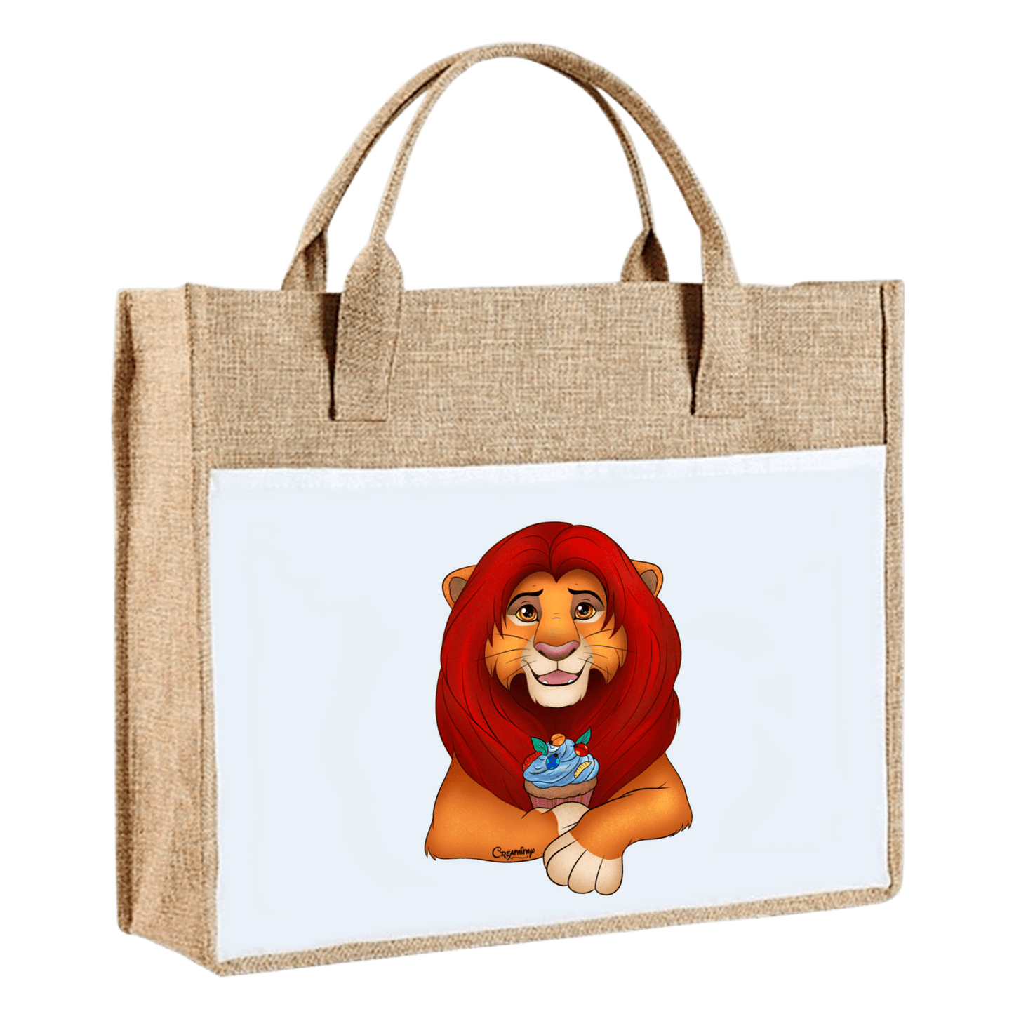 en toile de jute simba