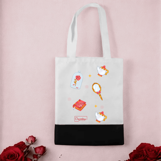 Sac Tote Bag la Belle & la Bête