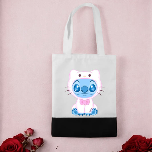 Sac Tote Bag - Stitch Kitty Kawaii