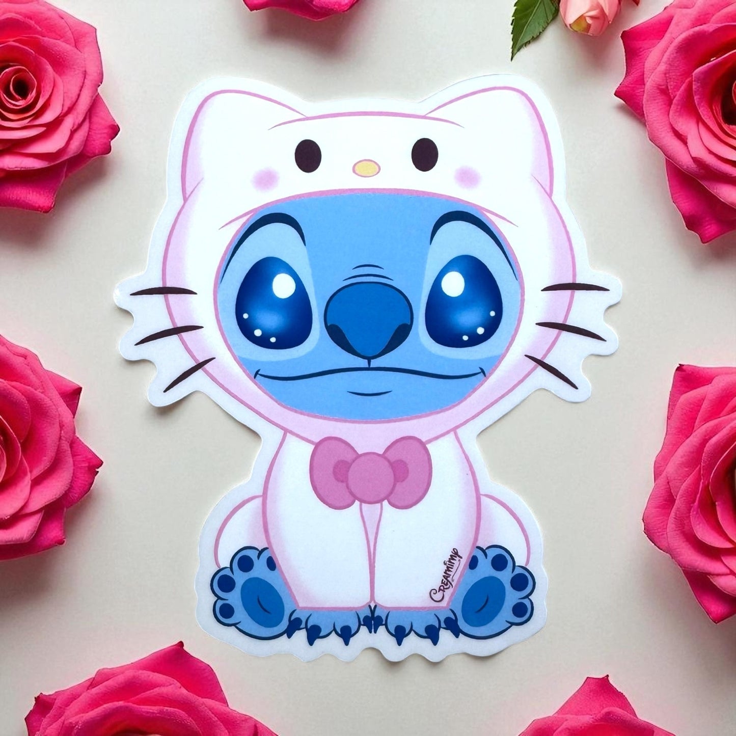 Stickers - Stitch Kitty Kawaii