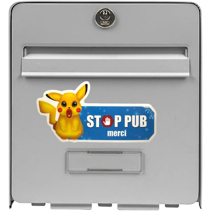 Stickers Stop Pub Pikachu