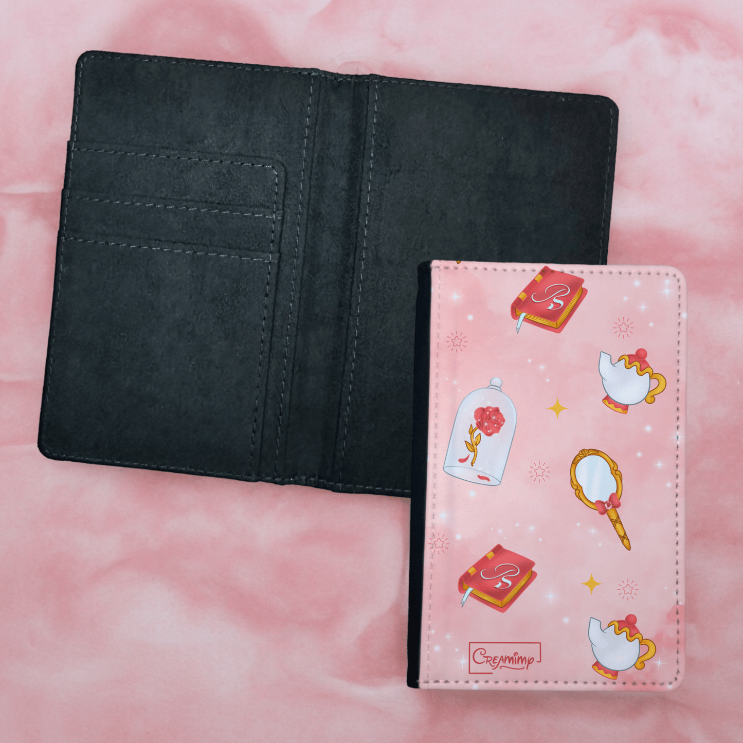 Support Cartes / Passeport la Belle & la Bête