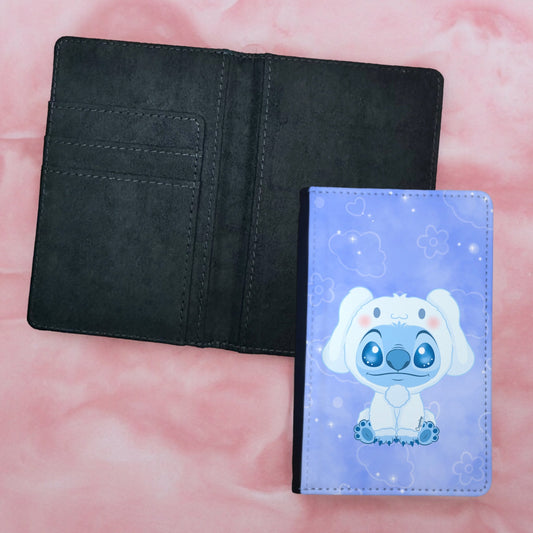 Support Cartes / Passeport - Stitch Kawaii