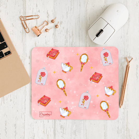 Tapis de souris la Belle & la Bête