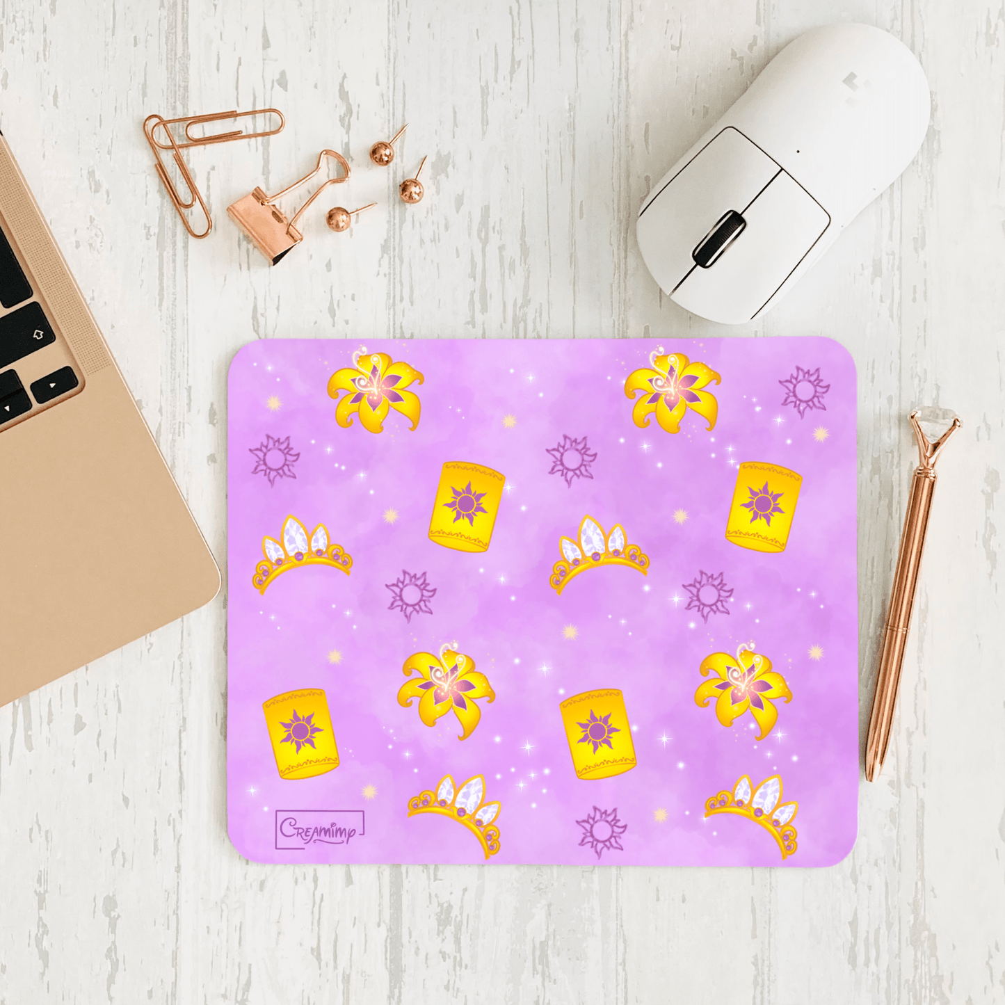 Tapis de souris Raiponce