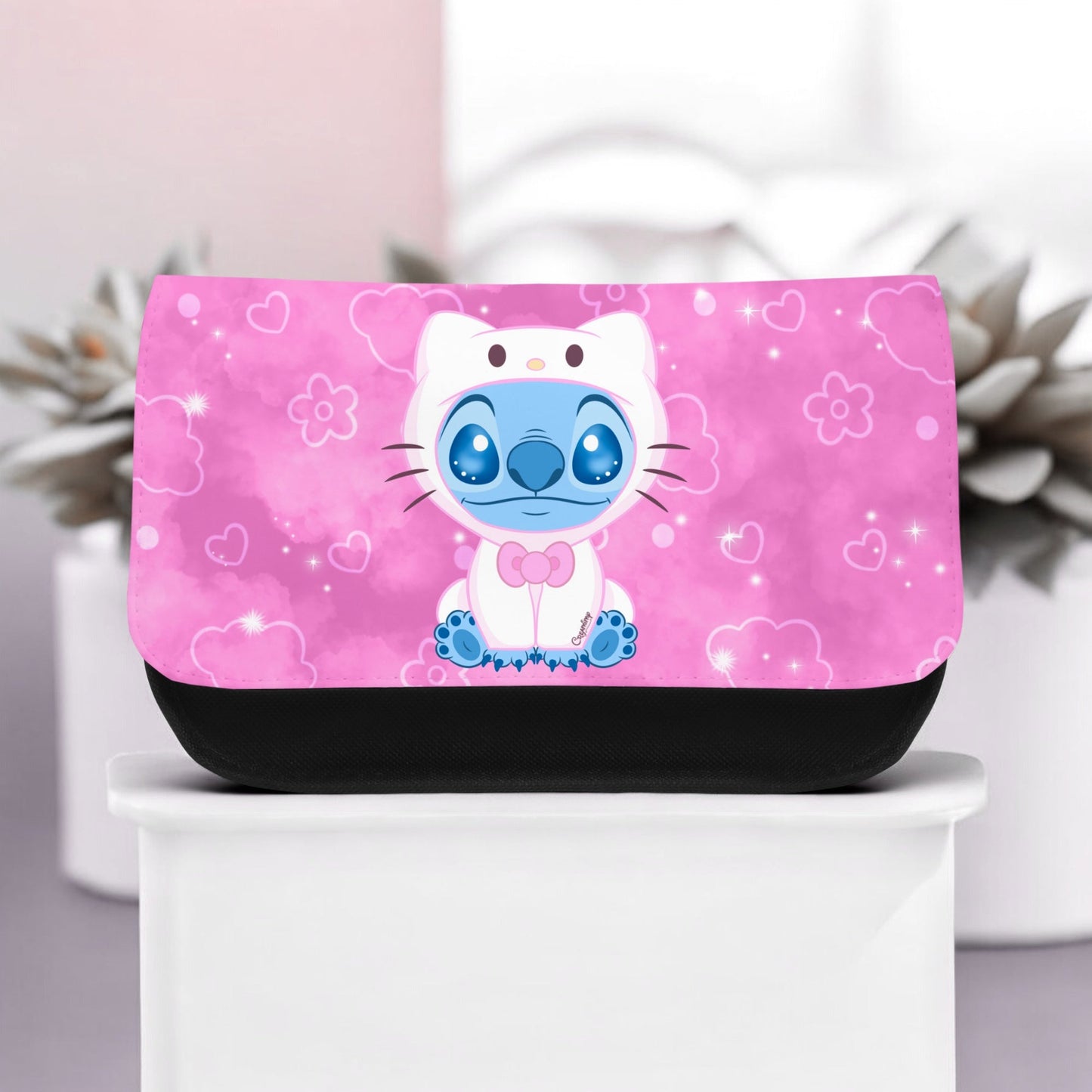 Trousse de toilette - Stitch Kitty Kawaii