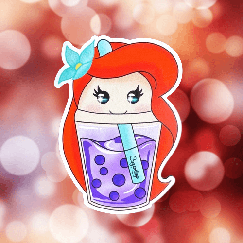 Magnet Bubble Tea Ariel