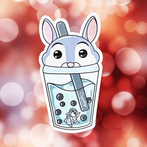 Magnet Bubble Tea Bambi & Panpan