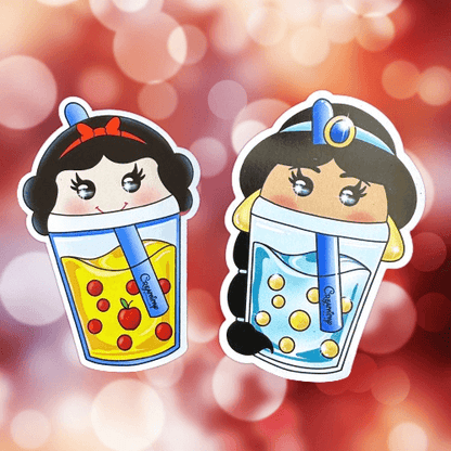 Magnet Bubble Tea Jasmine & Blanche Neige