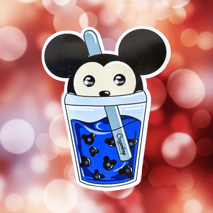 Magnet Bubble Tea Mickey & Minnie