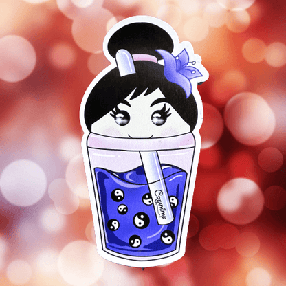 Magnet Bubble Tea Mulan & Mushu