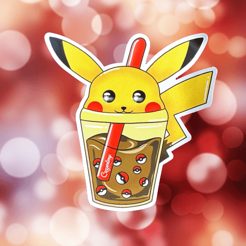 Magnet Bubble Tea Pikachu