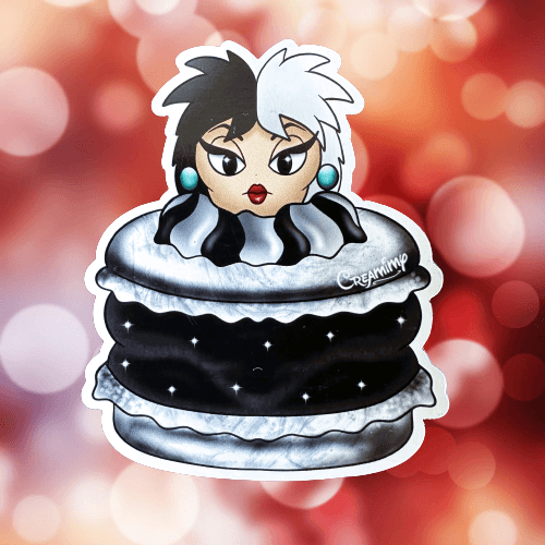 aimant macaron cruella