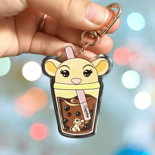 Porte-clé Bubble Tea Nala