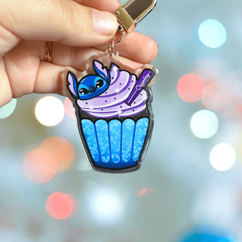 Porte-clé Cupcake Stitch