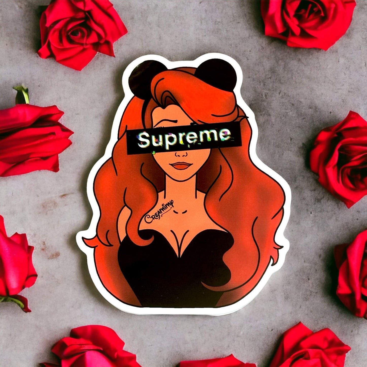 Stickers Transparents Ariel édition Supreme