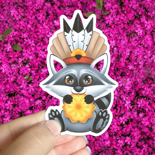 Stickers Transparents Fruity Meeko